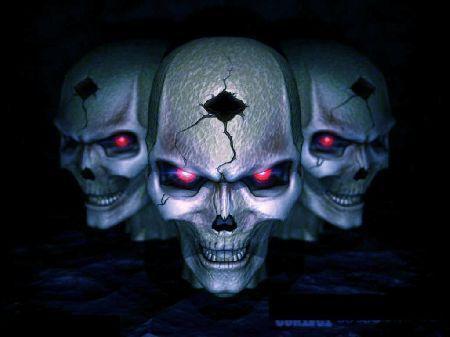 les tétes de morts